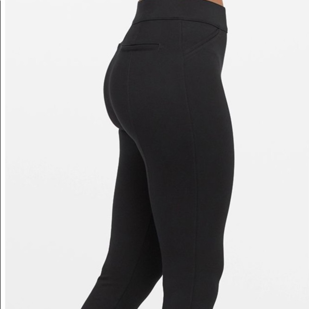 NEW Spanx perfect black pant XL ankle backseam